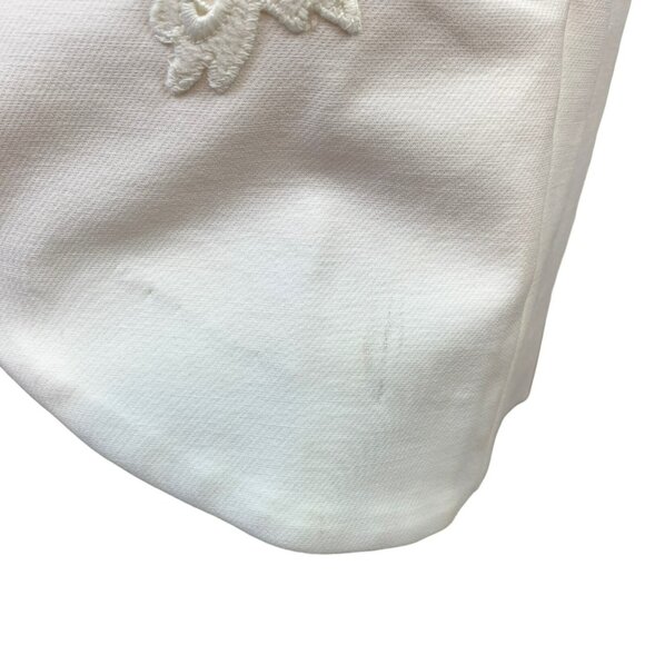 CHICO'S BLACK LABEL Lace Applique Jacket with Tags Size 00 - Picture 8 of 9